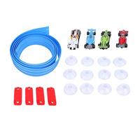 Generic Flexible Car Track DIY Racing Toy Set, Easy Track Assembly for Boys, Gravity Powered Racing for Exciting Downhill Races, Ideal STEM Learning Toy