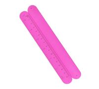 Generic Flexible Ruler Bracelet Multicolor Students Office School Stationery