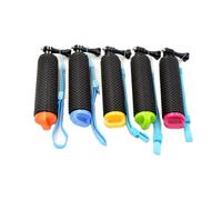 Generic Floating Silicone Handle Selfie Stick with Buoyancy and Adjustable Strap for Action Cameras, Waterproof Hand Grip Mount Suitable for Water Sports and Diving