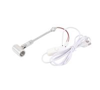 Generic Floor Showcase Spotlight, 180° Rotatable Floor Standing Showcase Spotlight USB LED 25° Beam Angle for Artwork (Netural Light)