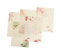 Generic Floral Style A4 Stationery Paper 40 Sheets for Love Letter Writing Retro Script Design
