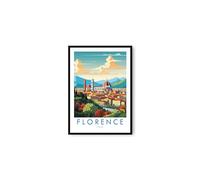 Generic Florence Travel Print, Florence Travel Poster, Italy Print, Travel Decor, Popular Print, Birthday Gift, 6x4/7x5/8x10/A3/A4 (A4 Unframed (21 x 29.7cm))
