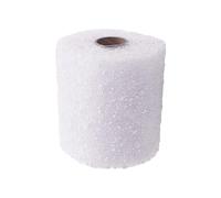 Generic Flower Wrapping Mesh Paper Bouquet Wrapping Net Yarn Valentines Day Decoration Decorative Floral Wrap Paper for Party Wedding, White