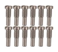 Generic Flute Repair Screws, Metal Flute Screw, 12pcs, Silver, Enhanced Stability, Long Time Durability, For Technicians