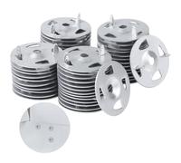 Generic Foam Board Panels Installation Washers, Fixing, Fastening With 150 Pieces Foam Board Washers, 1-1/4 In Galvanized Carbon Steel Washer