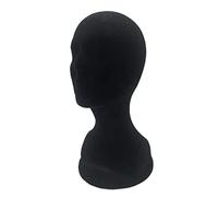 Generic Foam Head, Female Model, Head, Mannequin Head, Bust, Polystyrene Material, Ideal for Organizing And Presenting Different Heads, 48.5 * 32 * 16.5cm