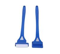 Generic Foldable Back Lotion Applicator Roller Set with Long Handle and Scratcher for Easy Self Tanner and Sunscreen Application Blue