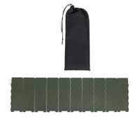 Generic Foldable Green Iron Camping Stove Windscreen Windproof Anti-wind Tool Lightweight without Burrs for Outdoor Cooking