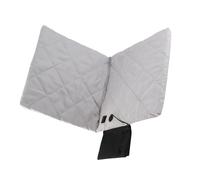 Generic Foldable Portable Heating Seat Pad Heated Cushion with Backrest 3 Level Heating for Stadium Camping Fishing (Gray)