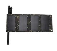 Generic Foldable Solar Panel 10W Durable Lightweight Energy for Outdoor Travel Hiking USB Output (Dark Green)