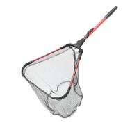 Generic Foldable Telescopic Fishing Net Aluminium Alloy Frame Classical Shape Landing Net Fishing in Lakes The Shores Sturdy Extendable