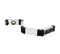 Generic Folding Level Magnet Aluminum Alloy Portable Multi Angle Measuring Ruler for Corners and Staircases Digital Level Tool for Cabinet Installation and Machining