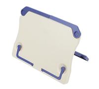 Generic Folding Music Stand Desktop Bookshelf Desktop Music Stand Portable Music Stand Music Score Rack Foldable Textbook Holder Foldable Music Score Stand Music Score Holder Blue Abs