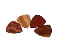 Generic Folk Electric Wooden Guitar Picks Boxed Plectrums Ergonomic Design Safe Materials for Acoustic and Electric Guitars Great for Musicians