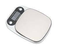 Generic Food Scale, High Accuracy, LED Screen Blue -rear Lighting, Stainless Steel, Simple Cleaning, Cradle Liquids, Tea with Kitchen Supply, for Baking the