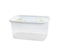 Generic Food Storage Container, Fridge Organizer, 3 Pcs Fridge Storage Box 400ML Microwave Freezer Safe Plastic Food Container Stackable Refrigerator Organizer, Generic69khst824a