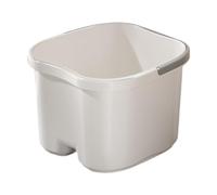 Generic Foot Bath Basin, Foot Bath Tub, Foot Massage Basin, Foot Soak Basin Made of Sturdy PP with Massage Nubs, Comfortable Handle And Great Depth for Adults, Small without Lid