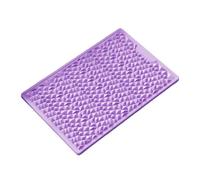 Generic Foot Massage Pad with Pressure Points. and Women. Reflexology and Acupressure Mat, Purple