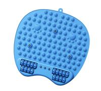 Generic Foot Massager, Acupressure Mat, Massage Board, Training Pad, Non-Slip TPE Structure for Seniors, Office, Fitness, Home Use, Sensory Training, Foot Car, Blue