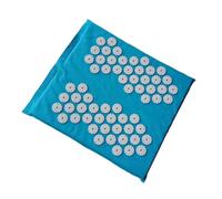Generic Foot Massager Mat Foot Massage Acupoint Relieves Tension Acupressure Relaxation Road for Elderly, Blue