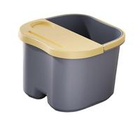 Generic Foot Spa Tub with Massage Points for Home Use And Lid, blue