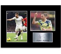 Generic Football Player Luke Ayling A4 Printed Signed Autograph Photo Display Mount Poster for Leeds Fans and Supporters