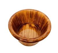 Generic Footbath Bucket Wood Foot Tub Soaking Bath Basin Large Bucket Multipurpose for Washing Clothes Suitable for Sauna Outdoor Home, B 26CMX36CM
