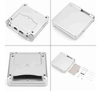 Generic For SP Console Case Cover Kit, Stylish ABS Repair Parts, Complete Protection For Game Enthusiasts, and Carry (Silver)