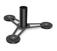 Generic for Starlink Mini Wind Resist Mounting Bracket Rubber-Coated Satellite Signal Receiving Holder Roof Signal Receiver Holder for Car Windows & Sunroofs