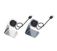 Generic Forerunner 745 Charger Stand Dock Durable Lightweight Fast Charging for Travelers Aluminum Alloy Gray/silver 1*Charger Set (A)