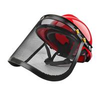 Generic Forestry Mesh Facepiece - Face Shield Dust Full Respirator | Sturdy Aluminum Frame, Advanced Coverage Mesh, 90-Degree Rotation, Single Strap, Metal, 1 Piece
