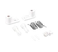 Generic Freezer Door Hinge Spring Replacement Kit for RV Fridges with Automatic Closing Functionality - Durable ABS Plastic - 10 Accessories