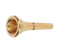 Generic French Horn Mouthpiece Standard Size Gold Plated Rust Resistant Ideal for Concerts 1 Unit