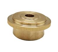 Generic French Valve Cover Tuba Valve Bottom Cover Replaceable Copper Spare Part Maintenance-Friendly for Brass Instruments Music Lessons Repair Performance, M