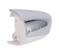 Generic Front Left Door Handle Cover Cap Durable Replacement for C-Class W205 E-Class W213 Easy Installation Clamp/Holder On Structure for Drivers Plastic (White)