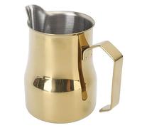 Generic Frothing Cup, 450ML Heavy Duty Professional Safe Milk Jug for Home (Gold)