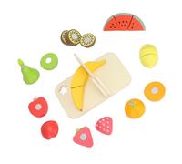 Generic Fruit Cutting Toys for Kids with Safe Material and Engaging Cutting Board for Interactive Learning and Fine Motor Skills Development 10 Units