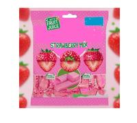 Generic Fruitellaa Duo Stix, Strawberry Mix, Juicy Chews, Summer fruits, Berries & Cherry Chewy Sweets - Assorted Fruit chewy sweets | VIMIX (1kg, Strawberry Mix)