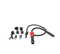 Generic Fuel Transfer Pump Battery Powered with Flexible Hose High Flow Rate for Gasoline Kerosene Water 2.4 GPM Compact Design