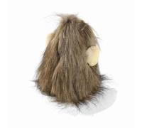 Generic Funny Lion Mane Wig for Cat Strap On Costume Pet Furry Clothes for Cats Xmas Parties (Cat Lion Hood Large Diameter: 33mm/1.29in)