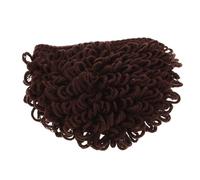 Generic Funny Wig Cap for Bonnet Winter Outfit Straw Hat Winter Hats for Hats Gloves for Boys Winter Gloves Wig Clothes Dark Brown Yarn