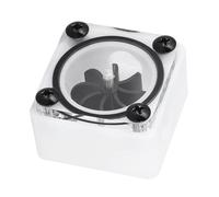 Generic G1/4 Thread Meter Revolving Speed Durable Water Cooling Meter Indicator for PC Water Cooling System with Silicone Sealing Ring Acrylic Material (3 pass)