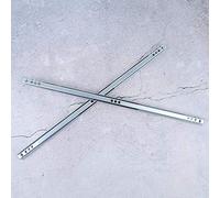 Generic Galvanized Drawer Rail, Strong Bearing Capacity Drawer Slide for Laboratory Drawers, 400x17mm