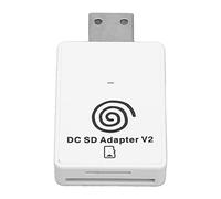 Generic Game Console Card Reader Adapter High Capacity Memory Card Reader for Dreamcast Plug and Play, 128GB Memory