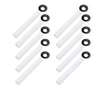 Generic Garage Door Quiet Hinge Sleeves Set, Durable Noise Reducing Roller Sleeves for Garage Doors, 11mm ID 80mm Length, Suitable for Home Use, Pack of 10 (10 Pcs)