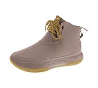 generic garden boots men rain boots for rainy season quick dry boots rain boots solid color garden shoes trend and gardening shoes, brown, 9.5 UK
