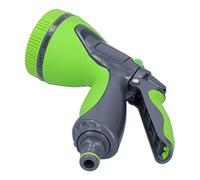 Generic Garden Hose Nozzle High-Pressure Sprayer with Adjustable 10 Spray Effects for Irrigation and Car Washing, Durable ABS+TPR Material, 20cm Length