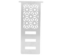 Generic Gas Appliance Tube Extension Plate Stainless Steel Super Durable Extension Bracket for Snowpeak GS 450R GS 450K Flat Burner, Easy Attachment and Detachment for Outdoor Cooking Enthusiasts