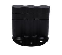 Generic Gas Can Mount Lock High Strength Metal Fuel Tank Pack Double Locking for Street Bikes Secure Transportation 1 or 2 Gallon Packs Versatile Compatibility
