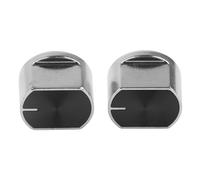 Generic Gas Stove Control Knobs Replacement Durable Zinc Alloy Switch for Universal Gas Stove Cooker Part, 2pcs for Home Kitchen